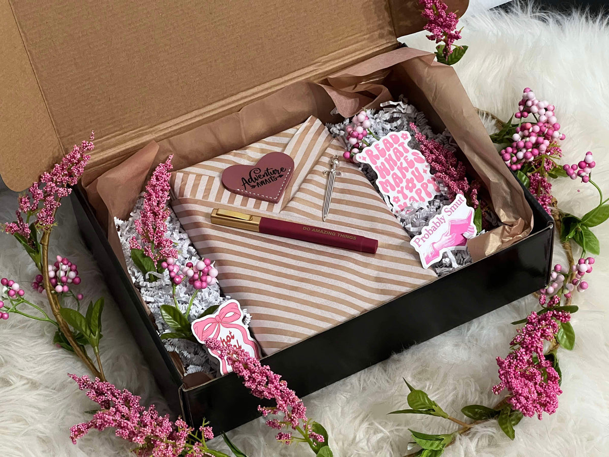 Romance Themed Book Blind Date Gift Box